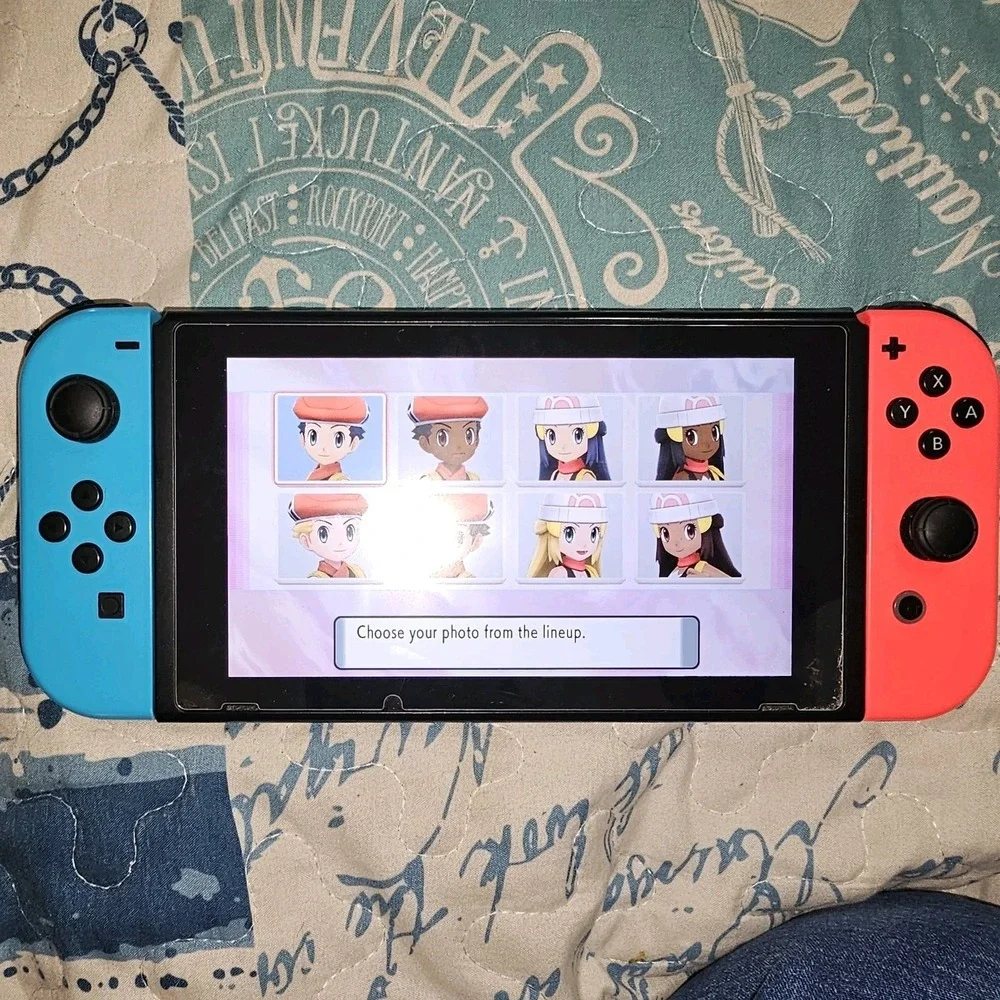 Nintendo Switch Gaming Console Bundle Charging Cord Tested Works